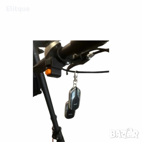 Супер бързият електрически  сгъваем скутер в черно с червено, снимка 2 - Друга електроника - 52854132