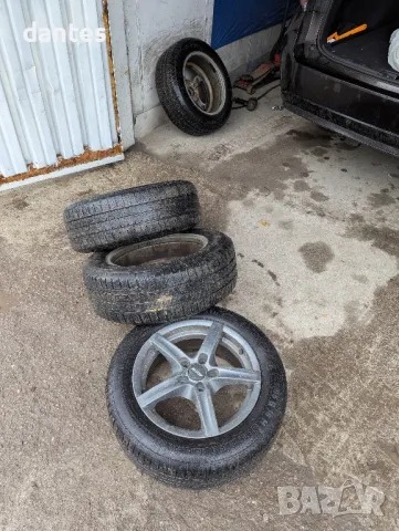 Джанти Alutec Grip. LK 114.3 B8, 4 броя алуминиеви джанти 7Jx16