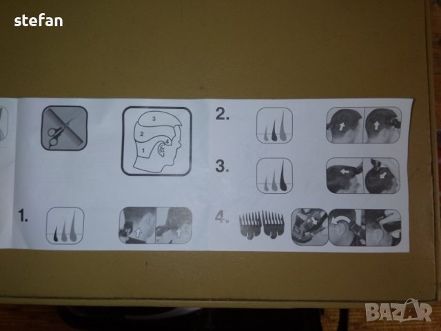 ПРОФЕСИОЛНАЛНА ЕЛЕКТР.М-КА ЗА ПОСТРИГВАНЕ"WAH", снимка 3 - Машинки за подстригване - 43907306