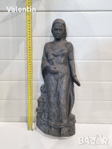 Метална статуетка, снимка 3 - Антикварни и старинни предмети - 43478134