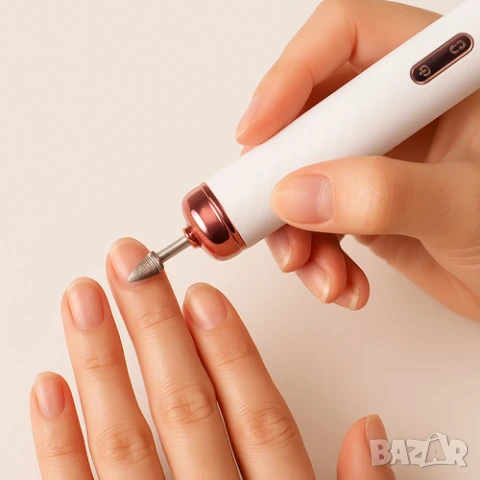 Електрическа пила за нокти/Безжична ел пила за нокти/Фреза за маникюр, снимка 9 - Продукти за маникюр - 50913822