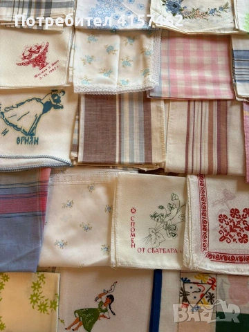 носни кърпички от соца 30бр., снимка 2 - Колекции - 53400408