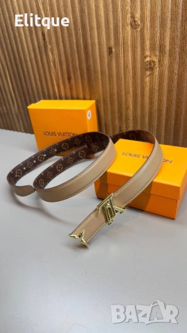 колани от естествена кожа в кутия Louis Vuitton , снимка 2 - Колани - 53068009