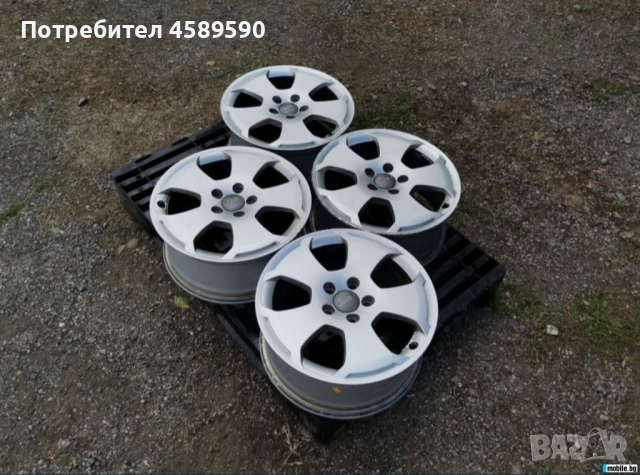 Оригинални алуминиеви джанти 17цола 5x112 за Audi,Vw,Skoda,Seat, снимка 4 - Гуми и джанти - 51804184