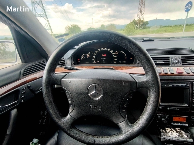 Mercedes Benz S-Class 3.2 W220 /  газ-бензин, снимка 15 - Автомобили и джипове - 52395520