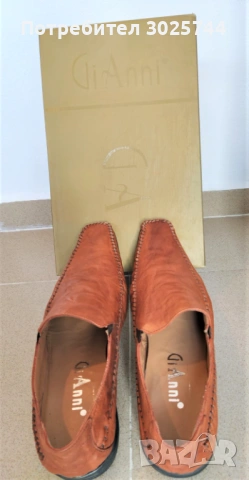 Кожени обувки GiAnni, размер 41, снимка 8 - Официални обувки - 53569101