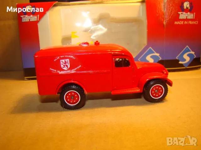 1:50 SOLIDO DODGE ПОЖАРНА??? МОДЕЛ КОЛИЧКА ИГРАЧКА, снимка 4 - Колекции - 48981470
