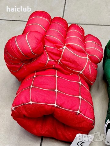 Ръкавица на Спайдърмен,Хълк,Капитан Америка Spider-Man /Hulk, снимка 9 - Плюшени играчки - 40337893