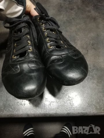 Дамски сникърси  ест. Кожа, снимка 2 - Дамски ежедневни обувки - 39205430