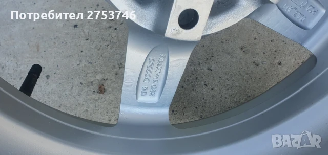 джанти с датчици на винтилите за Рено, Пежо, Ситроен, Дачия 16цола, снимка 5 - Гуми и джанти - 51007127