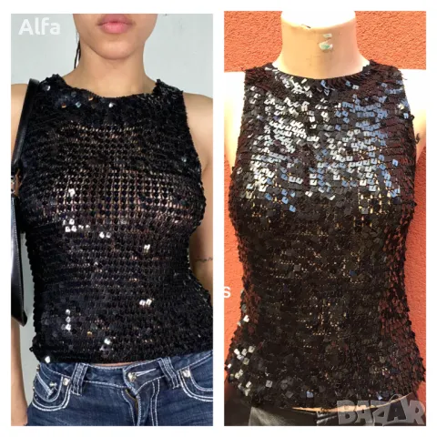 черен топ за повод