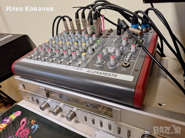 смесителен пулт Allen & Heat ZED 10FX, снимка 3 - Ресийвъри, усилватели, смесителни пултове - 53025529