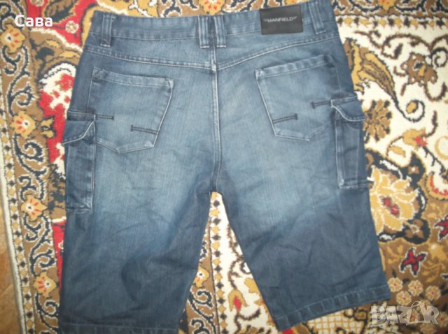 Къси дънки MANFIELD, REJECT   мъжки,Л, снимка 4 - Къси панталони - 26310738