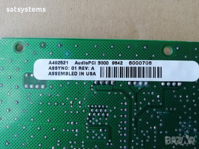 Звукова карта Ensoniq Creative ES1370 AudioPCI 3000 PCI, снимка 9 - Други - 36753163