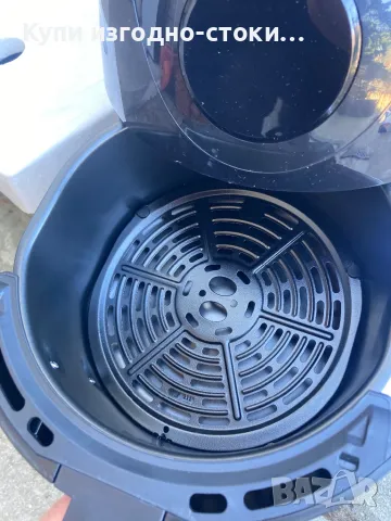 Немски airfraer с лед дисплей StarQ 2.6l , 1200w , черен, снимка 3 - Друга електроника - 49752162