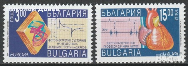 България 1994 Eвропа CEПT (**) чиста серия, неклеймована., снимка 1 - Филателия - 43609490