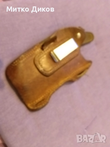 Кобур естествена кожа с два вида захващане