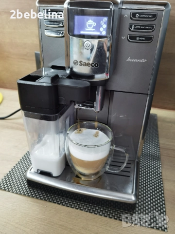 Saeco Inkanto HD - внос , с кана за мляко и консумативи, снимка 12 - Кафемашини - 52339475