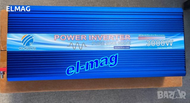 ИНВЕРТОР с ЧИСТА СИНУСОИДА ,,HY HUANYU‘‘ - 2000W и 3000W  12V/24V, снимка 3 - Друга електроника - 38273467