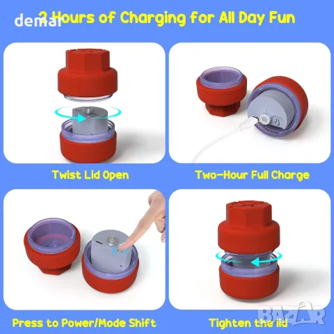 FLERDMAU интерактивна кучешка играчка, интелигентна автоматична активна търкаляща се, снимка 4 - За кучета - 49687556