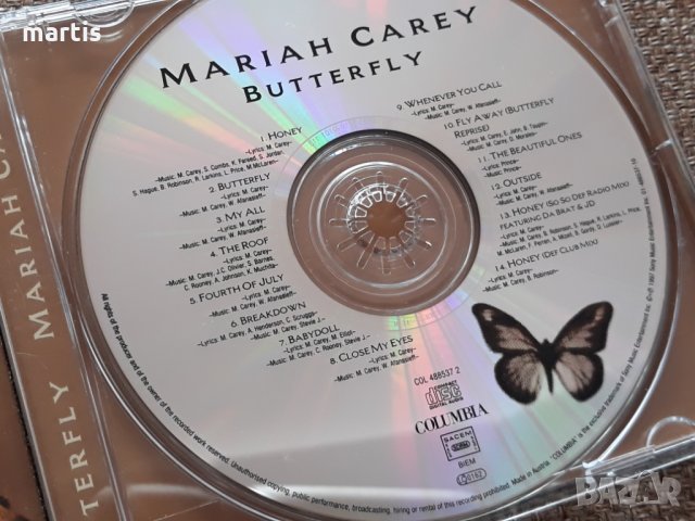 Mariah Carey CD, снимка 3 - CD дискове - 32803135