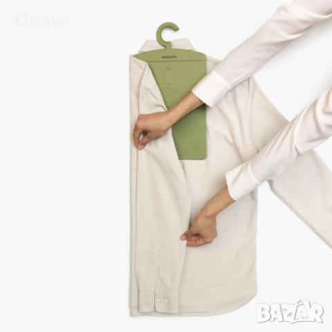 Компактна приставка за прецизно сгъване на ризи и тениски Brabantia, снимка 10 - Други стоки за дома - 52468829