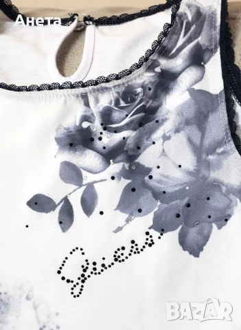 Детски потник GUESS за момиченце 7 год., снимка 2 - Детски тениски и потници - 51045560