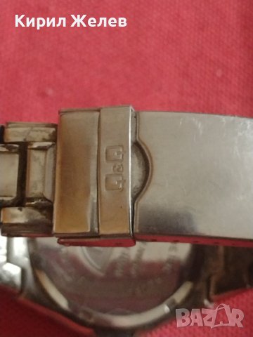 Марков мъжки часовник Q/Q QUARTZ WATER RESIST JAPAN MOVT стил и елегантност 41740, снимка 6 - Мъжки - 43773224