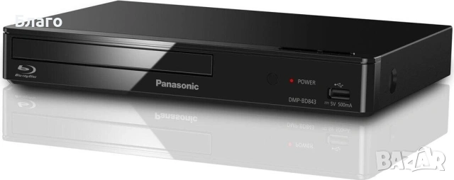Panasonic DMP-BD84EG-K 2D Blu-ray диск/DVD плейър Panasonic DMP-BD84, снимка 2 - Плейъри, домашно кино, прожектори - 53369239