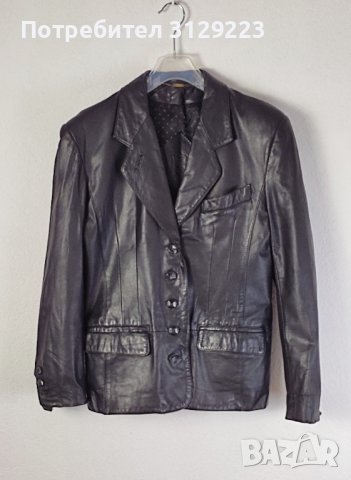 Betty Barclay leather jacket 38, снимка 1 - Якета - 39463149