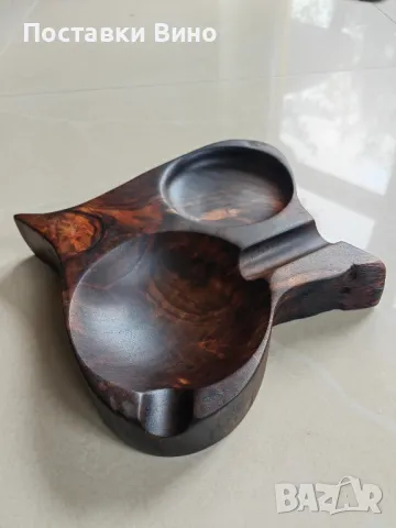 Арт пепелник за пури с място за чаша, снимка 6 - Декорация за дома - 50400001