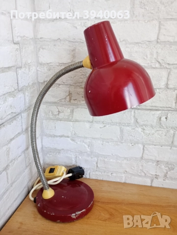 Стара настолна лампа работна колекция, снимка 7 - Други ценни предмети - 50646061