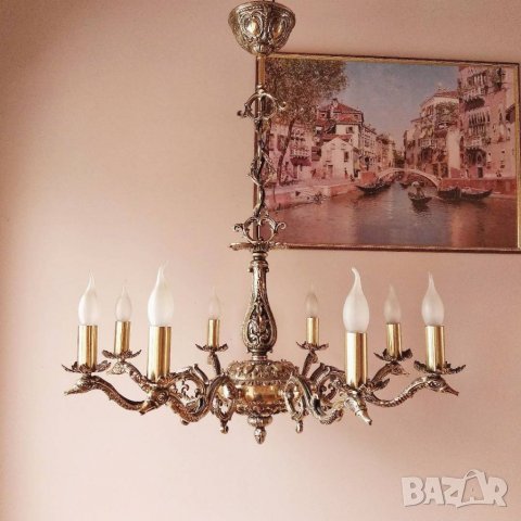 Месингов винтидж обков-старинни барокови класически дръжки за мебели, снимка 17 - Декорация за дома - 22329464