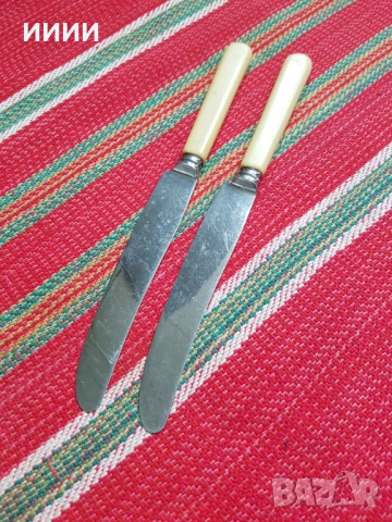 Нож Winers слонова кост 2 бр, снимка 2 - Антикварни и старинни предмети - 52316770