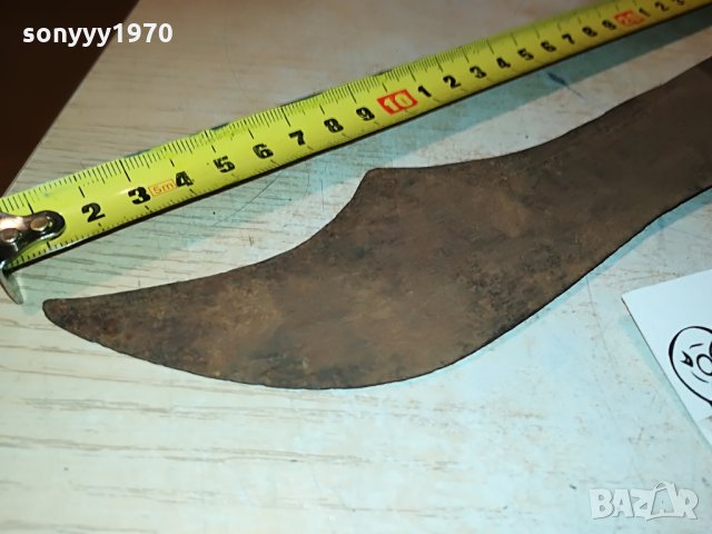 стар нож-кукри/сатър 30см 2007211153, снимка 4 - Антикварни и старинни предмети - 33573357