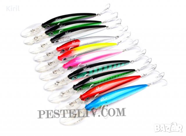 Воблер 180мм 18см. Дълбочина на газене 6 м., снимка 1