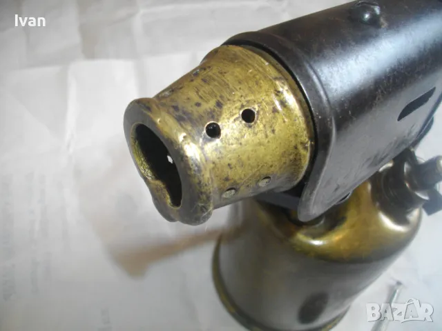 БЪЛГАРСКА СОЦ 1973г. БЕНЗИНОВА ГОРЕЛКА ХРОМ СИЛИСТРА ОТЛИЧНО СЪСТОЯНИЕ ПОЧТИ НОВА 1 ЛИТЪР С ИГЛА , снимка 11 - Други инструменти - 48235270