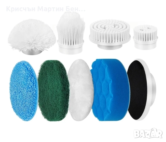 Комплект за четка за четка без електрически завъртания, 8 пакета сменяеми глави, снимка 8 - Други - 51581152