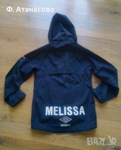 Марково детско спортно яке UMBRO УМБРО, размер 140-146, 9-10 години, снимка 4 - Детски якета и елеци - 51761287