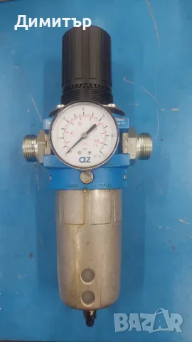 Пневмо подготвяща група 1 цол с манометър до 12bar и филтър
