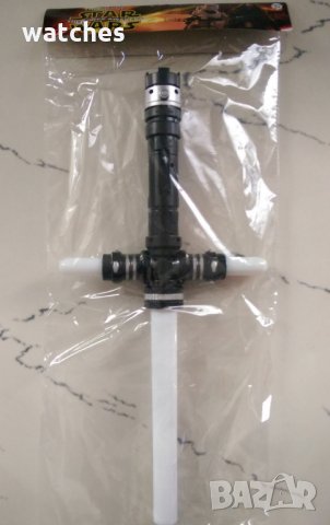 StarWars Единичен светлинен меч, снимка 7 - Музикални играчки - 27231341