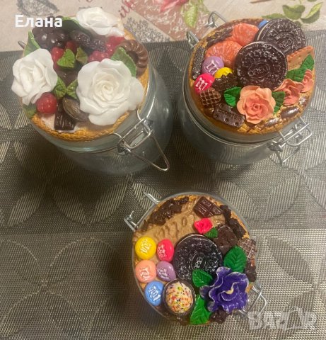 Буркани с полимерна глина, снимка 9 - Ръчно изработени сувенири - 43005537