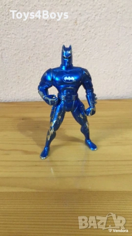 Retro Action Figure Kenner 1994 Blue Metallic Batman