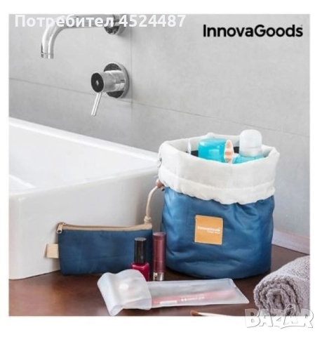 Козметичен органайзер тип чанта за пътуване с няколко вътрешни отделения HZH14, снимка 8 - Други - 51546433