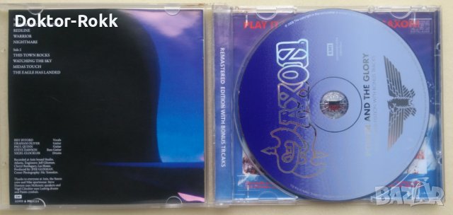 Saxon – Power & The Glory (2009, CD), снимка 3 - CD дискове - 43187014