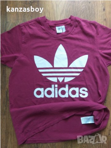 Adidas Trefoil Tee - страхотна дамска тениска, снимка 8 - Тениски - 32751327