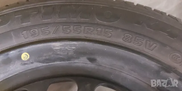 Резервна гума Mitsubishi Space Star 1998-2006г.(15-ка 6J×15 H2 ,ET44), снимка 12 - Гуми и джанти - 48684095