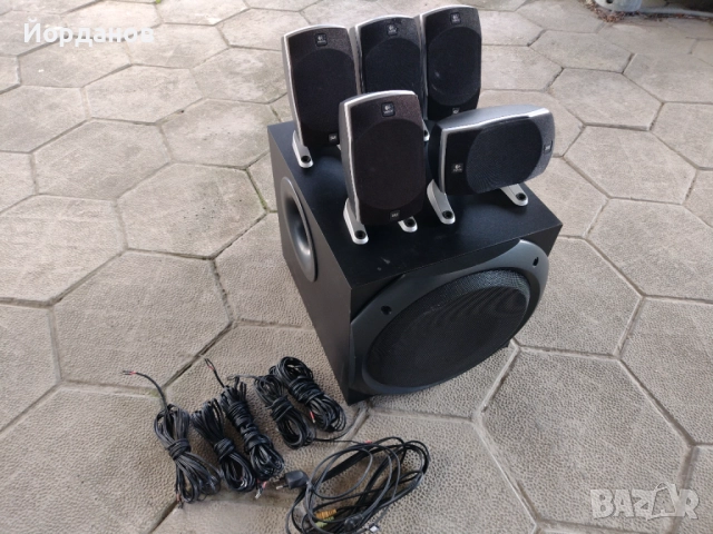 озвучителна система Logitech Z5500 , снимка 12 - Аудиосистеми - 47084389