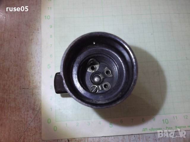 Фасунга бакелитова от ранния соц с ключ работеща, снимка 7 - Други ценни предмети - 37119624