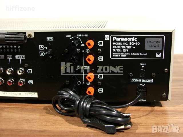 Ресивър  Panasonic sg-60 , снимка 8 - Ресийвъри, усилватели, смесителни пултове - 40165413